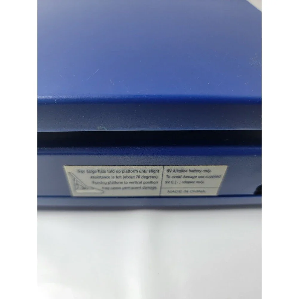 USPS Digital Postal Scale 10 lb Capacity Folding Platform 9V Tested